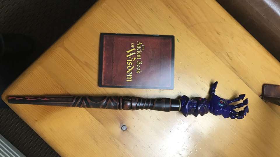 MagiQuest Book and Wand from Great Wolf Lodge