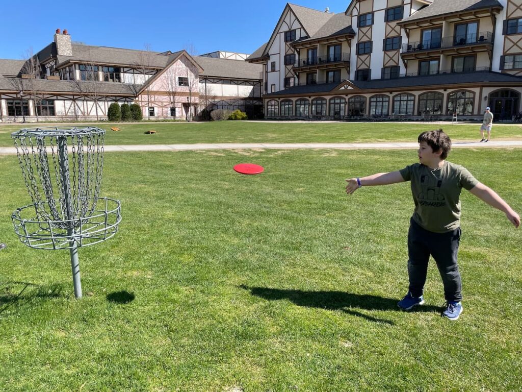 Boyne Mountain Resort frisbee.