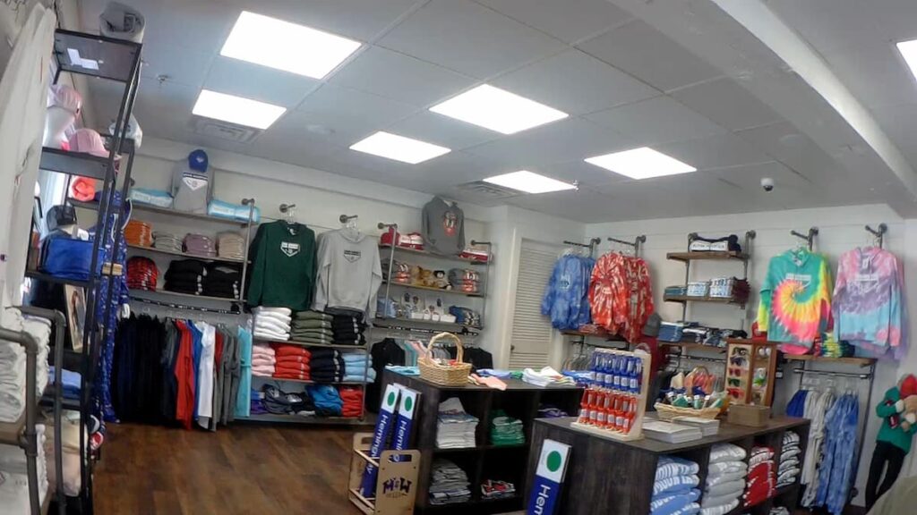 The Logo Shop features Boyne Mountain-branded items perfect for souvenirs.